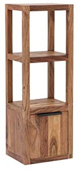 Hängeregal Akazie massiv 90x31x25 cm braun Wandregal Badregal-Holz Küche massivum Sydney Regal-Akazienholz Hängeschrank Stauraum