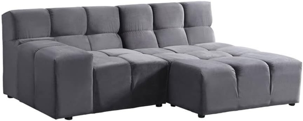 HOME DELUXE Modulares Sofa ORLENA - Anthrazit 204 x 148 cm