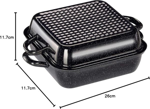 Riess Bratrohrpfanne Classic, Schwarz, 11,7 x 33 x 25,7 cm Bild 9
