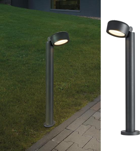 SLV ESKINA 80 Pole, Outdoor Stehleuchte, anthrazit, 3000/4000K, IP65, dimm - Stand-, Wand- und Deckenleuchten (Outdoor)