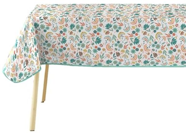 Douceur d'Intérieur Tischdecke, rechteckig, 140x240 cm, Indiana, PVC Textilia