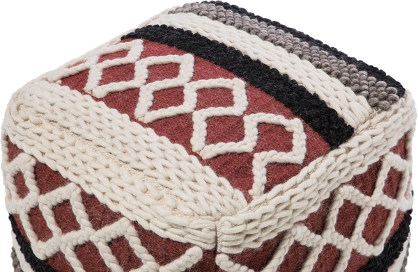 Pouf bunt 42x48 cm SAGAR Bild 5