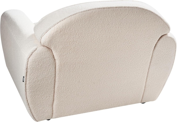 Sessel ELLEDE Bouclé Hellbeige Bild 7