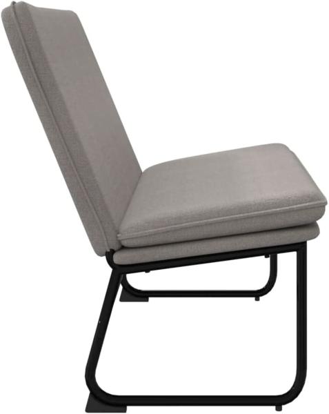 vidaXL Sitzbank Taupe 100x75x76 cm Stoff 351326 Bild 4