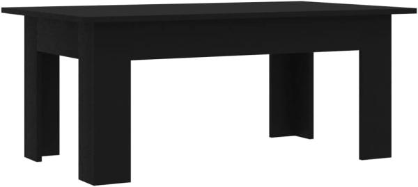 vidaXL Couchtisch Schwarz 100 x 60 x 42 cm Spanplatte [801180]