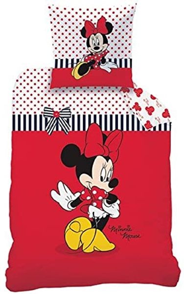 Biber Bettwäsche Minnie Sweetie Flanell 80x80 cm 135x200 cm