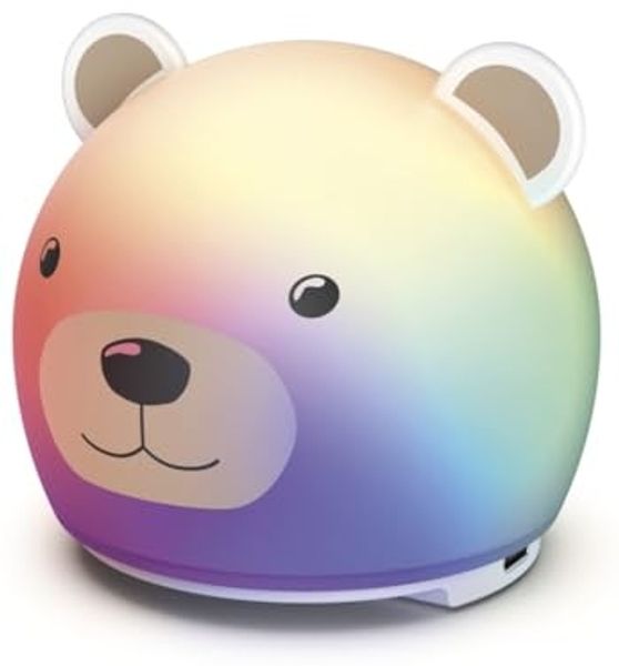 Hama LED-Kindernachtlicht Timerfunktion dimmbar wiederaufladbar RGB (00223499)