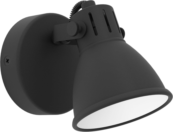 Eglo 98397 Spotleuchte LED SERAS 2 Stahl schwarz GU10 1X3W Ø10cm