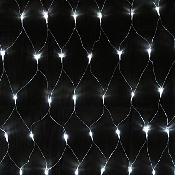 LED Lichternetz 300x300cm kaltweiß Pavillionbeleuchtung Weihnachtsbeleuchtung
