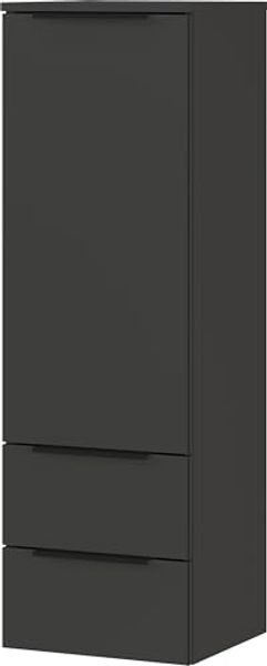 Germania GW-CRANDON Mediumschrank 0264, Graphit, 36 x 111 x 34 cm (BxHxT)
