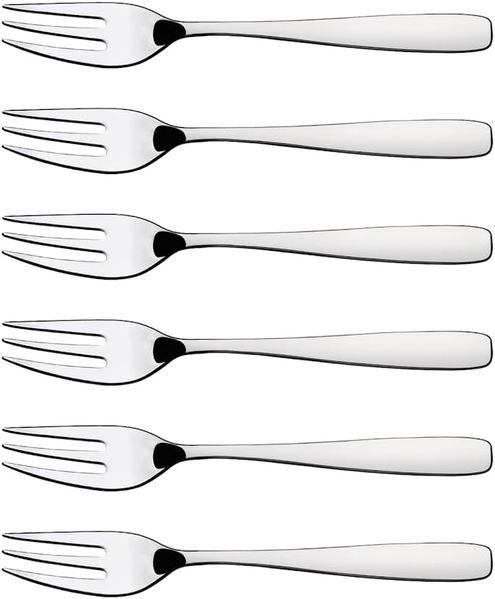 Tramontina 63960-147 Essentials Kuchengabeln, 6 teiliges Set, Edelstahl AISI 430