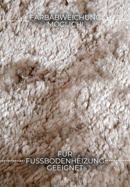 ELLE DECORATION Hochflor-Teppich Calida, rechteckig, Höhe: 28 mm, Langflor, Shaggy, einfarbig, flauschig, weich, glänzend, modern, uni Bild 4