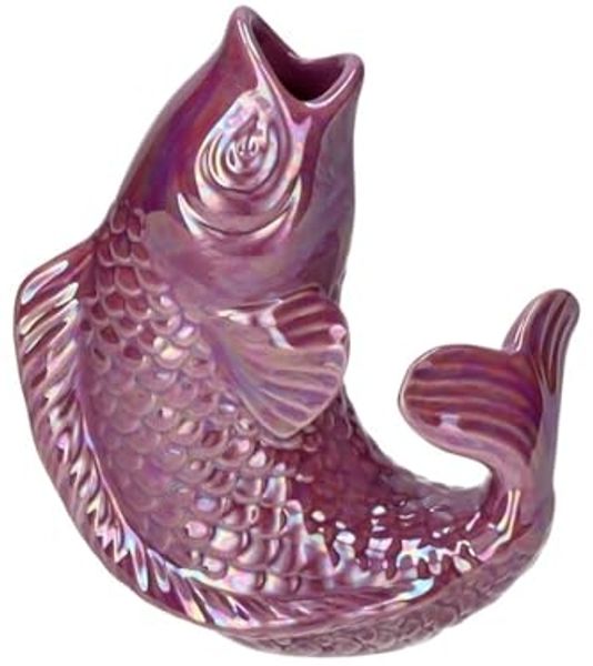 Giftcompany Dekovase Mamsell Koi Fisch Vase XS rainbow violet 15,5cm (Vasen)