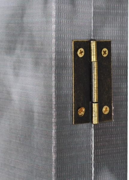 vidaXL Raumteiler klappbar 120 x 170 cm London Bus Schwarz-Weiß 245873 Bild 2