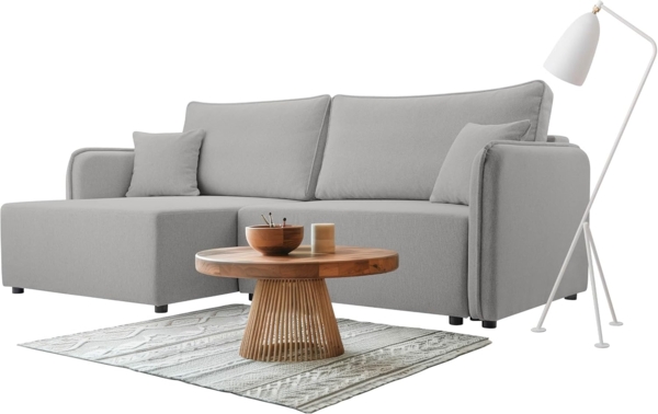 Ecksofa Maylana (Farbe: Velo 633, Seite: Links)