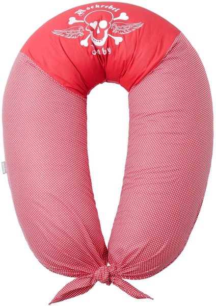 sei Design XXL Stillkissen 190x30 Öko-Tex | Ergonomisches Schwangerschaftskissen Lagerungkissen @extra leise Füllung. Bezug 100% Baumwolle