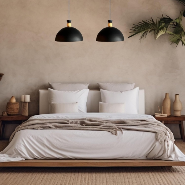 Bamyum Pendelleuchte Pendelleuchte Yimpi Hängelampe Industrial Ø30 cm, E27, Moderne Lampe, ohne Leuchtmittel, E27, Dimmbar, Einstellbare Kabellänge Bild 4