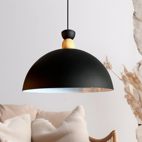 Bamyum Pendelleuchte Pendelleuchte Yimpi Hängelampe Industrial Ø30 cm, E27, Moderne Lampe, ohne Leuchtmittel, E27, Dimmbar, Einstellbare Kabellänge Bild 1