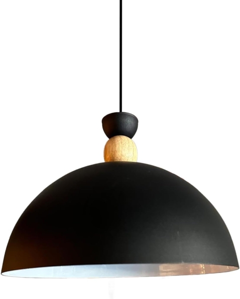 Bamyum Pendelleuchte Pendelleuchte Yimpi Hängelampe Industrial Ø30 cm, E27, Moderne Lampe, ohne Leuchtmittel, E27, Dimmbar, Einstellbare Kabellänge Bild 6