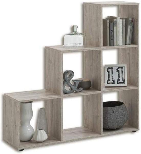 FMD Möbel Mega 1 Raumteiler, Holz, sandeiche, 104. 5 x 33 x 108 cm