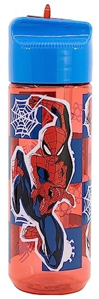 Spider Man Trinkflasche 540 ml Ecozen Hydro Bottle mit Klappverschluss