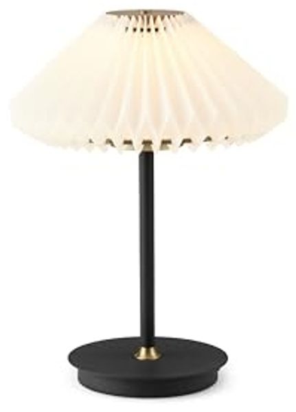 Halo Design 744923 LED Akku Tischleuchte Paris To Go schwarz weiß G9