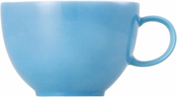 Thomas Sunny Day Teetasse, Obertasse, Porzellan, Waterblue / Blau, Spülmaschinenfest, 200 ml, 14642