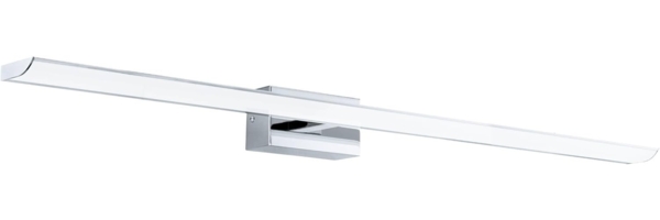 Eglo 900021 LED Spiegelleuchte Badezimmer TABIANO-Z weiss chrom L:90. 5cm B:13. 5cm H:7cm dimmbar IP44 2700-6500K mit Connect-Z Funktion