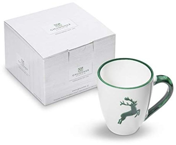 Gmundner Keramik Grüner Hirsch, Frühstücksbecher Max (0,3 L)
