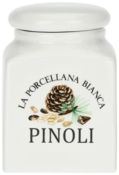 La Porcellana Bianca La Porcellana Bianca Pinienkerne Behälter 175 ml P0126175PI