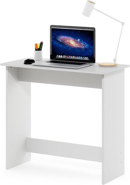 Furinno Einfach Arbeitszimmertisch, Engineered Wood, Weiß, 39. 12 (D) x 79. 50 (W) x 75. 69 (H) cm