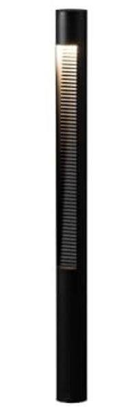 Konstsmide Udine LED Wegeleuchte schwarz, 12W, Glas