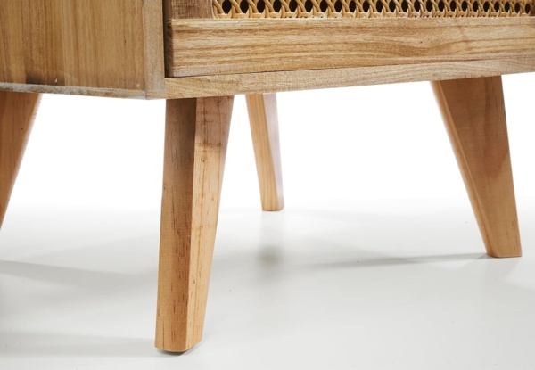 Kobolo Regal Kommode mit 5 Schubladen, 40x35x99cm Bild 6