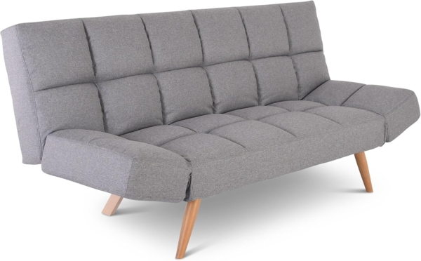 Raburg Schlafsofa 2-Sitzer, klappbare Gästebett-Funktion, Stoff, Yara, bequeme Liegefläche: 180 cm breit x 110 cm tief