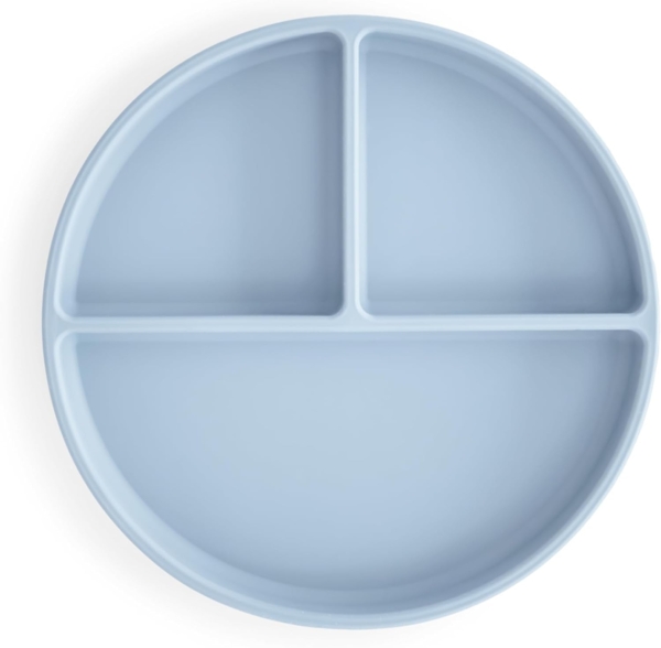 Mushie Teller Kinderteller Powder Blue