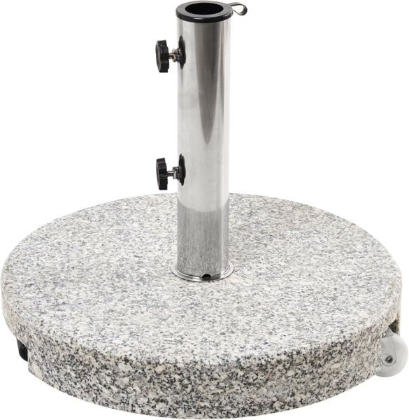 Sonnenschirmfuß CERZETO Grau Rund 30 kg