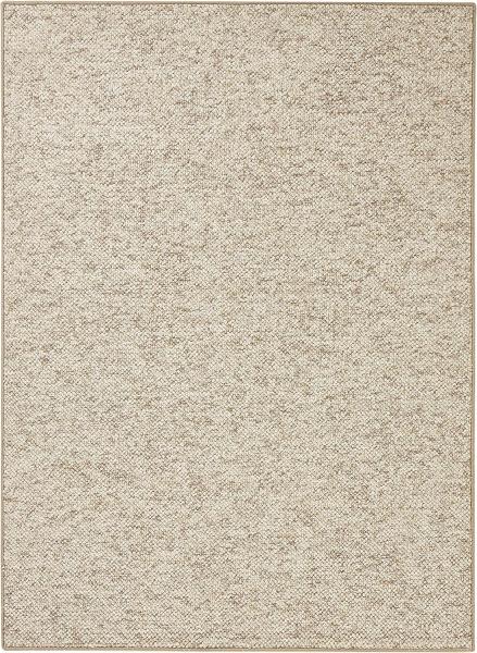 Woll-Optik Teppich Wolly Beige Braun - 80x150x0,1cm