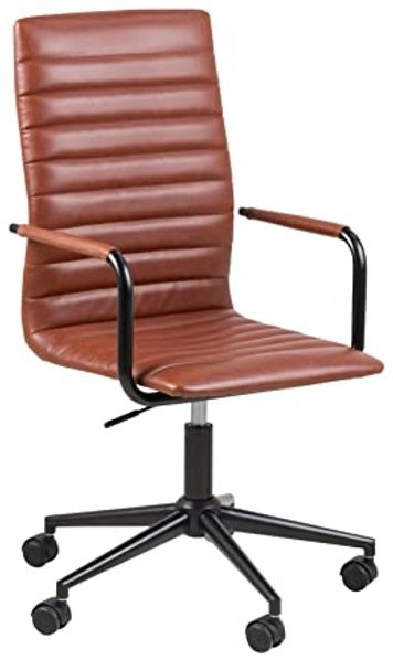 Bürostuhl WINSLOW, Vintage cognac