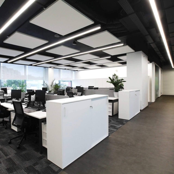 Schiebetürenschrank Sideboard NOVA 3OH 1. 640x1. 085 mm in Weiß Bild 3