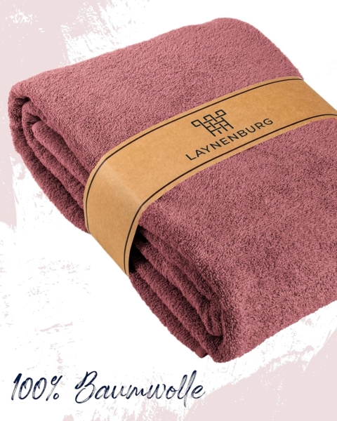Wohndecke LAYNENBURG Frotteedecke Baumwolle 150x200 cm – Sommer & Sofa, Laynenburg, Baumwolldecke als Sommer, Bett-Überwurf, Couch-Überwurf, Sofa-Decke Bild 2