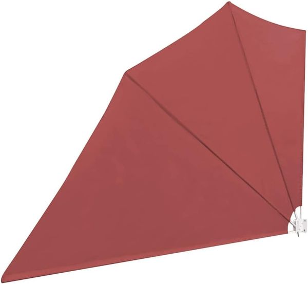 vidaXL Faltbarer Balkonfächer Terracotta-Rot 160×240 cm 41580 Bild 3