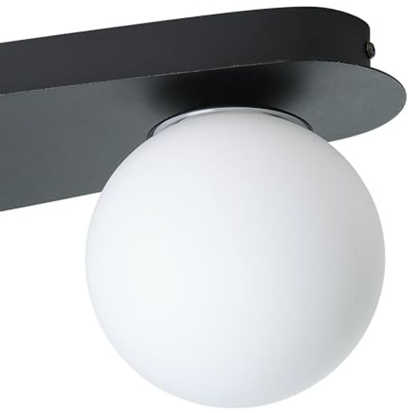 Eglo Deckenleuchte Castrovido schwarz 58 x 16 cm warmweiß Bild 3