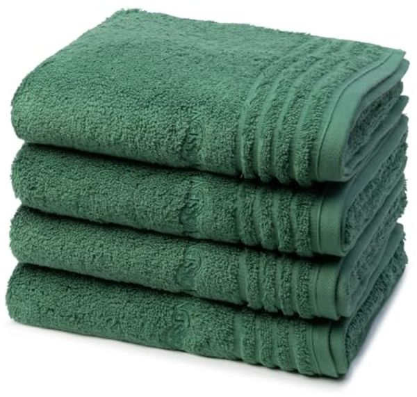 Vossen Handtücher Vienna Style Supersoft, 100% Baumwolle (1-St), Evergreen