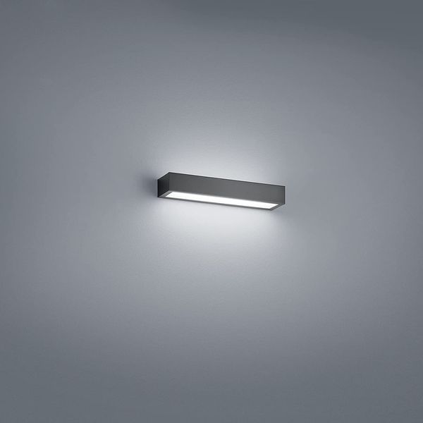 helestra THEIA Wandleuchte IP 44 mattschwarz #18/1825.22