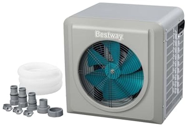 Bestway Wärmepumpe Air Energy 1200 W Poolheizung 58748 Titanium Wärmetauscher bis 30.000 Liter