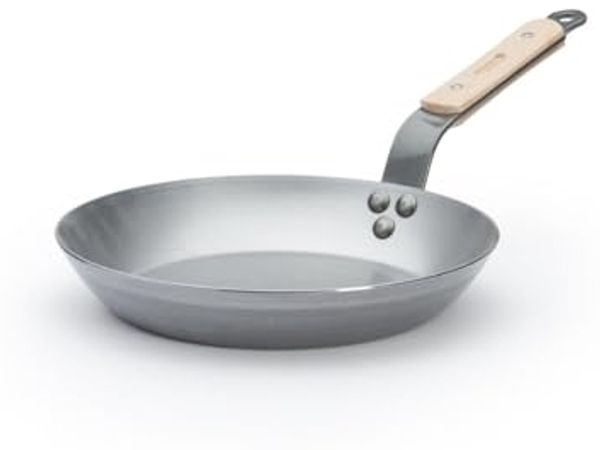 De Buyer Bratpfanne Bois, 24 cm, silber