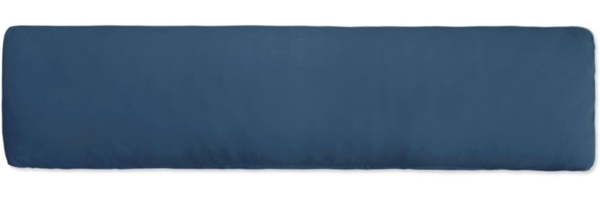 Traumschlaf Basic Single Jersey Seitenschläferkissen Bezug|40x200 cm| dunkelblau