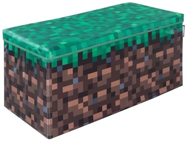 phoenix group AG MINECRAFT - Sitz- und Aufbewahrungsbox, Grasblock, Kids, Bank, Grün