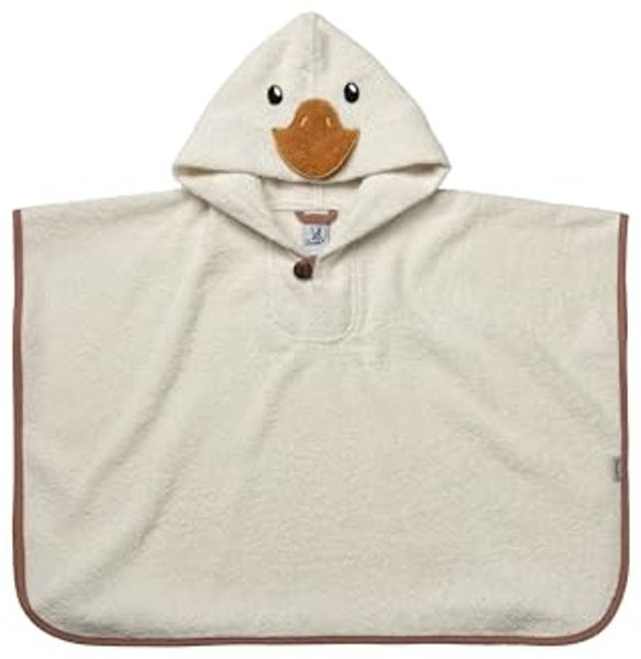 Badeponcho aus uni Frottee Ente Edda Lou, Einheitsgröße
