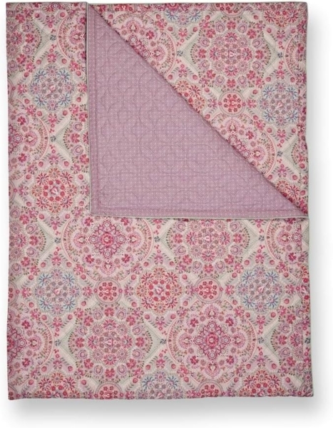 PiP Studio Tagesdecke El Bordado Pink 180 x 260 cm